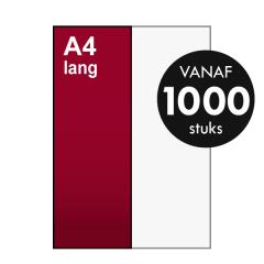 A4 lang Flyers drukken A4 lang Flyers drukken