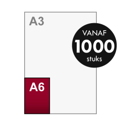 A6 Flyers drukken A6 Flyers drukken