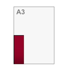 A6 lang Flyers 74x210 mm A6 lang Flyers 74x210 mm