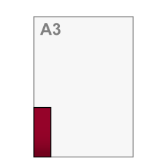 A7 lang Flyers 52x148 mm A7 lang Flyers 52x148 mm