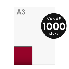 Vierkant middel Flyers drukken Vierkant middel Flyers drukken