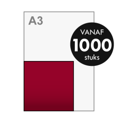 Vierkant XL Flyers drukken Vierkant XL Flyers drukken