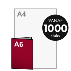 Folder drukken A5 naar A6 Folder drukken A5 naar A6