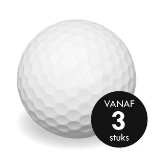 Witte golfballen bedrukken