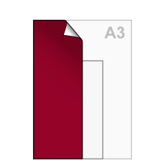 A4 lang Stickers 148x420 mm