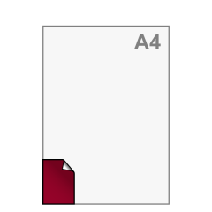 A8 Stickers 52x74 mm