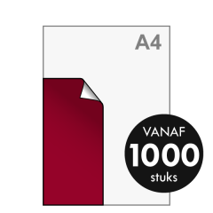 DIN lang Stickers drukken 98x210 mm