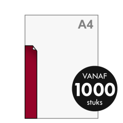 Sticker drukken 35x210 mm