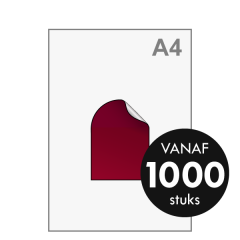 Sticker drukken - Tunnel 90x120 mm