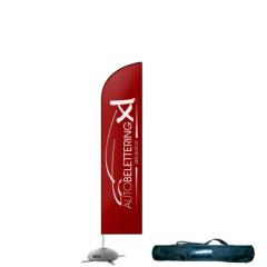 Beachflag small 60x195 cm Beachflag small 60x195 cm